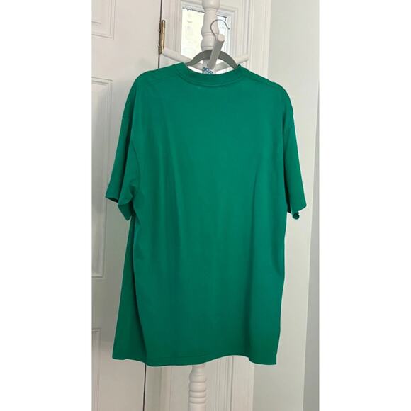 Vintage Boston Celtics T-Shirt Green Leprechaun Celtics Logos Unisex 2XL - Picture 2 of 11